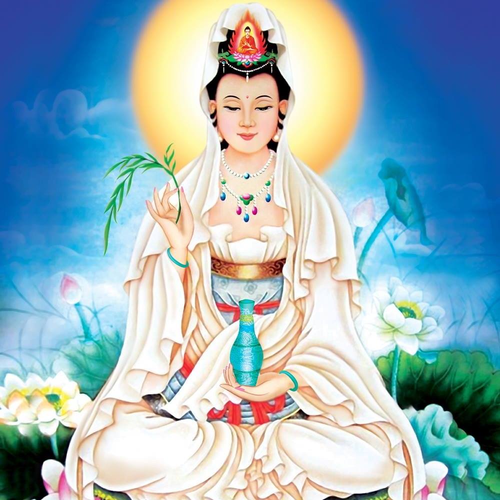 Quan Thế Âm Bồ Tát, trong Phật giáo, là một biểu tượng của