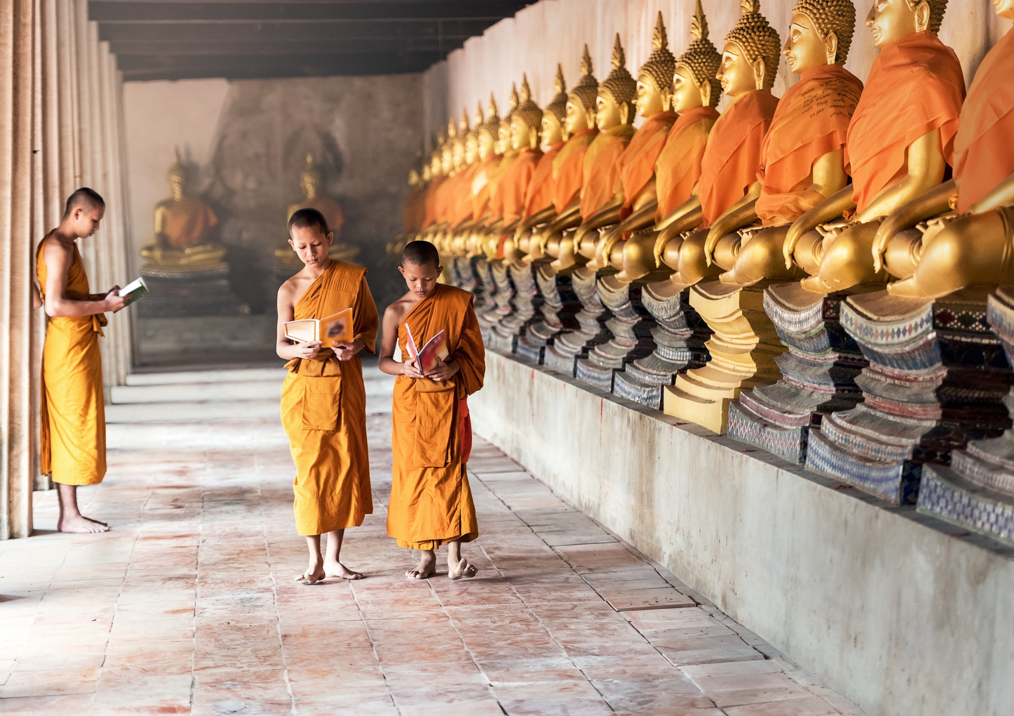 Hành trình tìm kiếm niềm an lạc theo Đạo Phật bắt đầu từ việc hiểu rõ về bản thân và cuộc sống, từ việc lắng nghe và tìm hiểu về các nguyên lý và giáo lý của Phật pháp. 